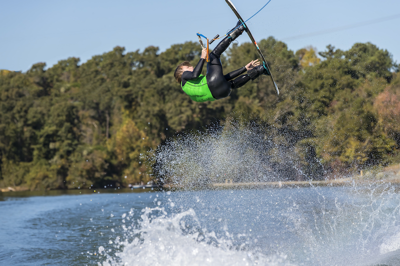 intermediate advanced wakeboarder